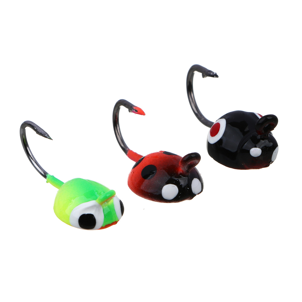 Набор мормышек "СФЕРА" тм AZOR FISHING, свинец, 3шт, арт.№ 125-137