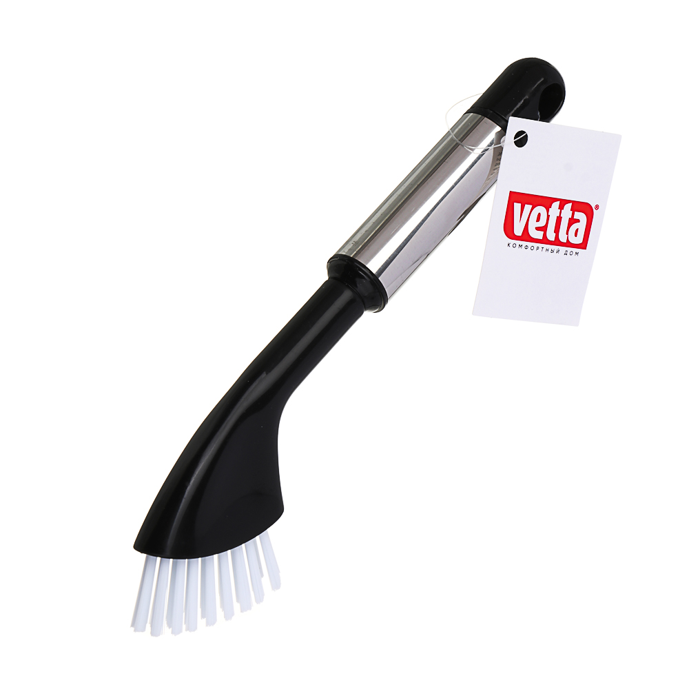 VETTA Щетка узкая Сопрано, полипропилен, нерж.сталь, 25х6,5х2 см, арт.№ 441-036