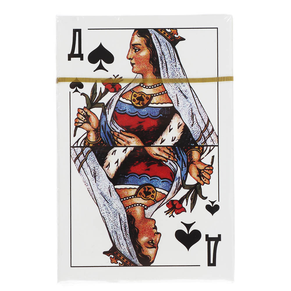 Карты игральные классические, 36 карт, высший сорт 57х88мм, бумага, арт.№ 138-002