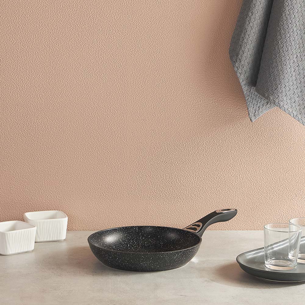 SATOSHI Танто Сковорода литая d24см, антипригарное покрытие Мрамор, индукция, арт.№ 846-386