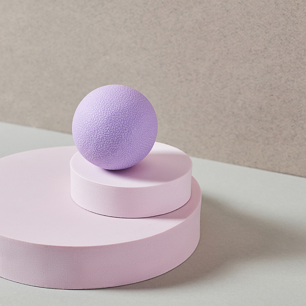 SILAPRO MAX Мяч массажный, d6см, ТРЕ, фиолетовый, арт.№ 192-028