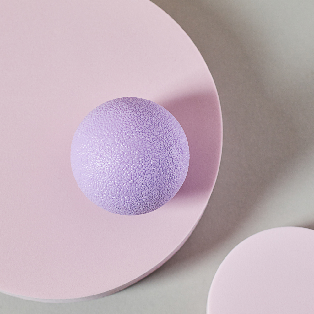 SILAPRO MAX Мяч массажный, d6см, ТРЕ, фиолетовый, арт.№ 192-028