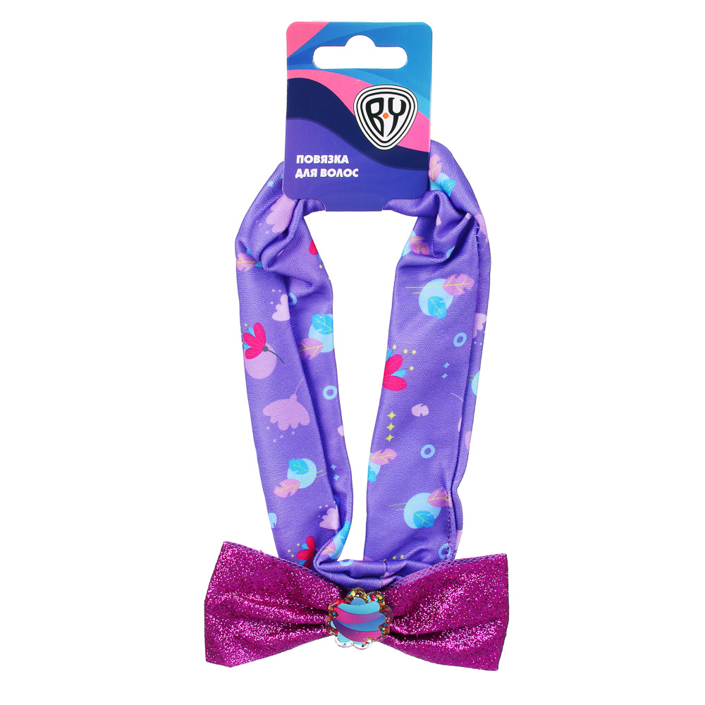 Сказочные подружки BY 2 (повязка на волосы), пластик, полиэстер, арт.№ Z08-013