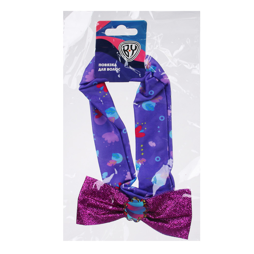 Сказочные подружки BY 2 (повязка на волосы), пластик, полиэстер, арт.№ Z08-013