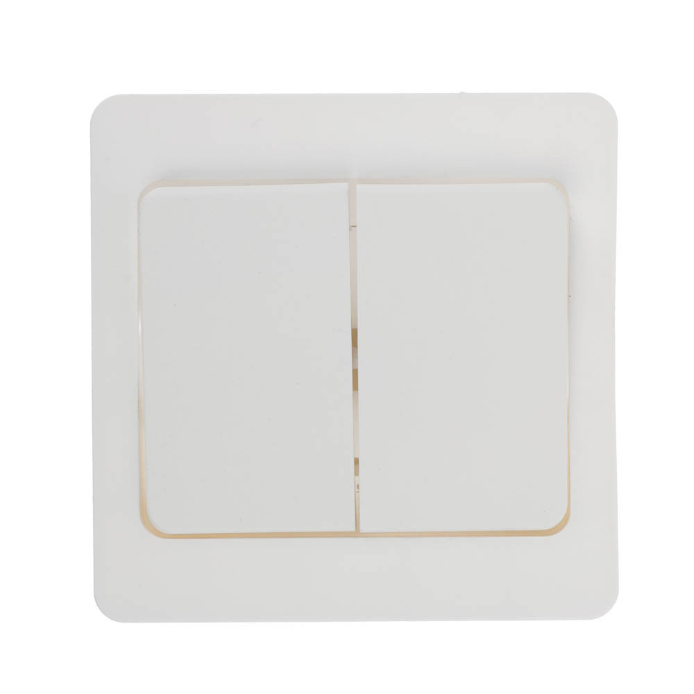 Выключатель двухклавишный скрытой установки Intro Style, 10А-250В, IP20, СУ,7-104-01, белый, арт.№ 904-142