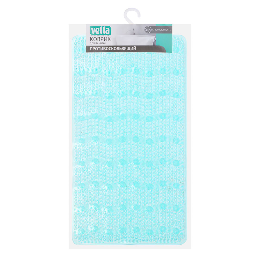 VETTA Коврик в ванну, противоскользящий, ПВХ, 64,5*34см, массажный, 008, арт.№ 403-008