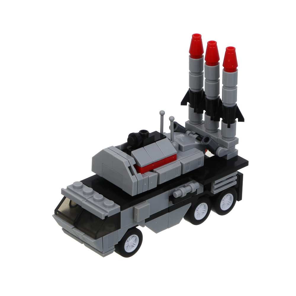 ИГРОЛЕНД Конструктор "Военная техника" с трансформацией, 170-193 дет., 21х4,3х15,5 см, ABS, 6 видов, арт.№ 265-675