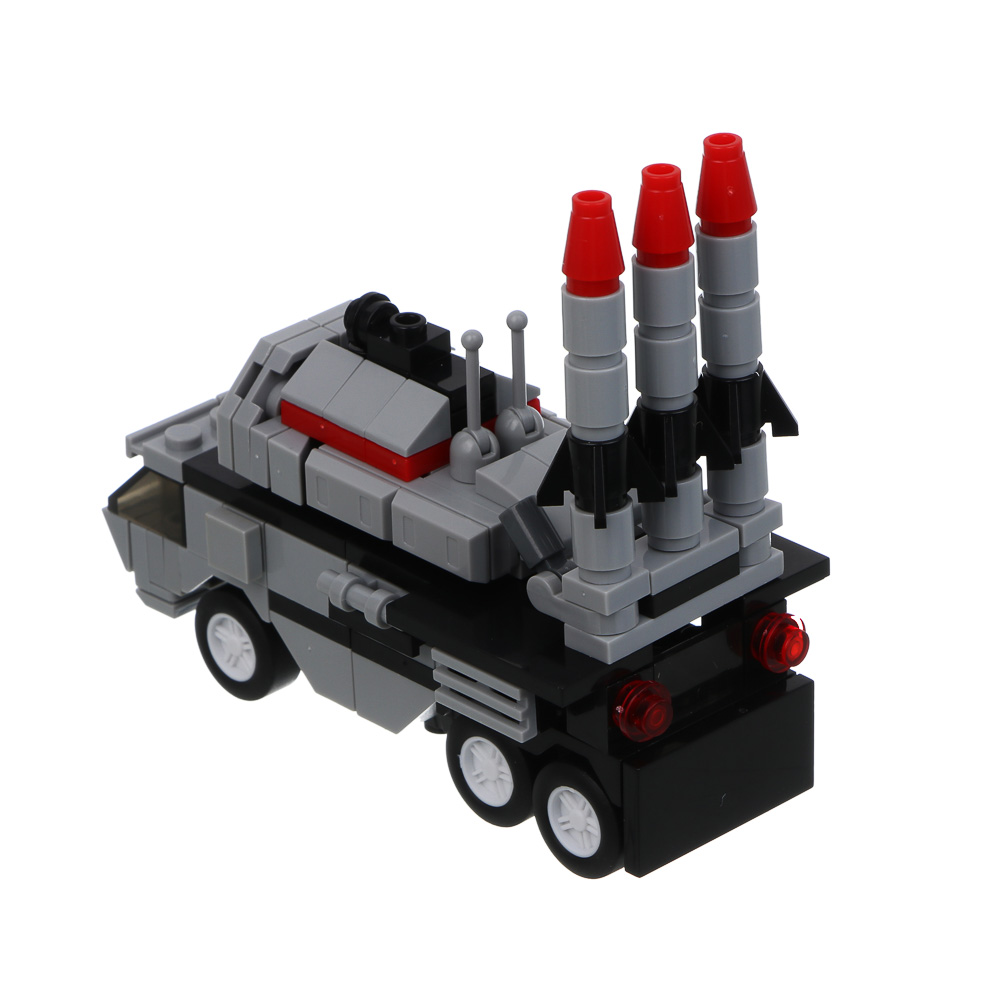 ИГРОЛЕНД Конструктор "Военная техника" с трансформацией, 170-193 дет., 21х4,3х15,5 см, ABS, 6 видов, арт.№ 265-675