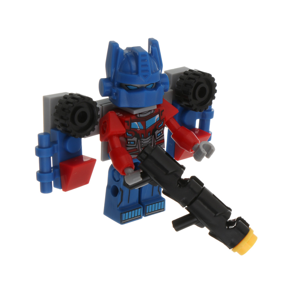 ИГРОЛЕНД Конструктор "Робот", 45-50 дет., 14х4х11,3 см, ABS, 4 вида, арт.№ 265-676