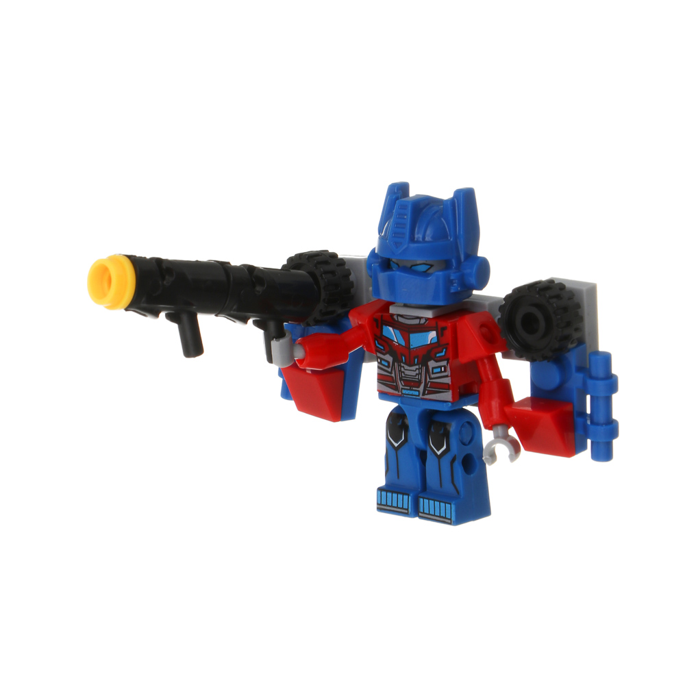 ИГРОЛЕНД Конструктор "Робот", 45-50 дет., 14х4х11,3 см, ABS, 4 вида, арт.№ 265-676