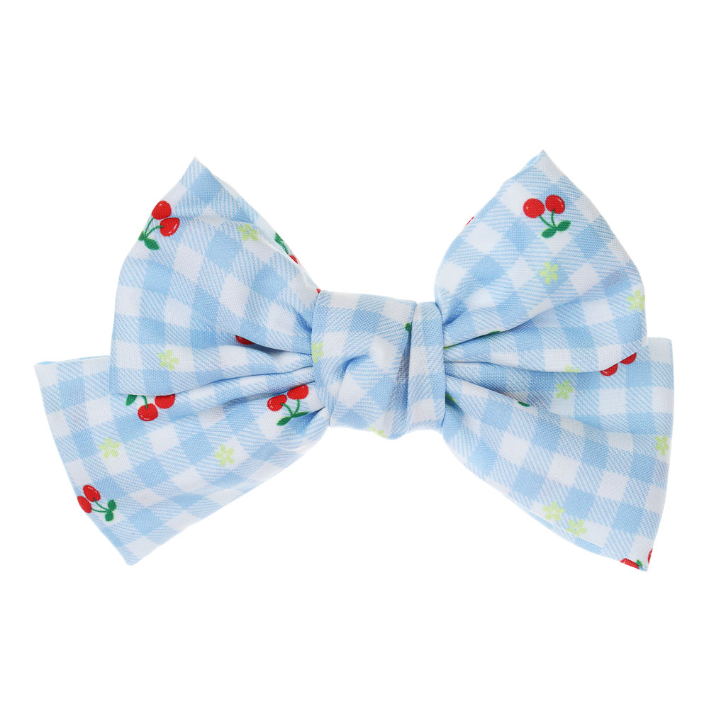 ЮНИLOOK Зажим для волос детский, полиэстер, металл, 13см, 6 цветов, арт.1, арт.№ 321-386