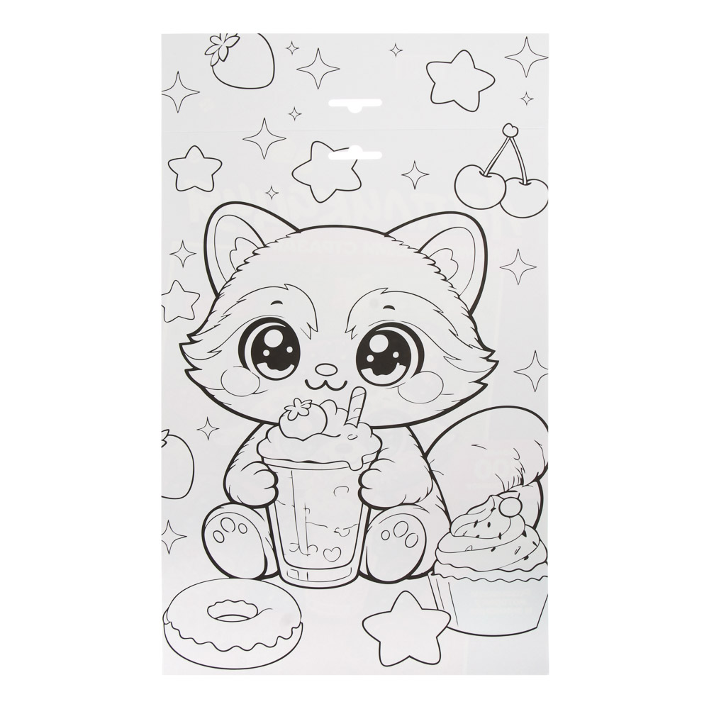 ХОББИХИТ Аппликация жемчужными стразами, пластик, картон, 22х33см, 3-6 дизайнов, арт.№ 285-150