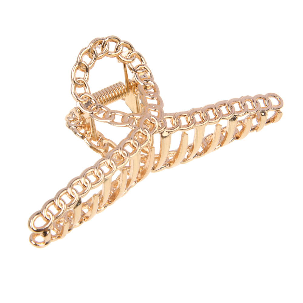 ЮНИLOOK Краб для волос, 7,5см, сплав, 2 цвета, ACS-94, арт.№ 321-030