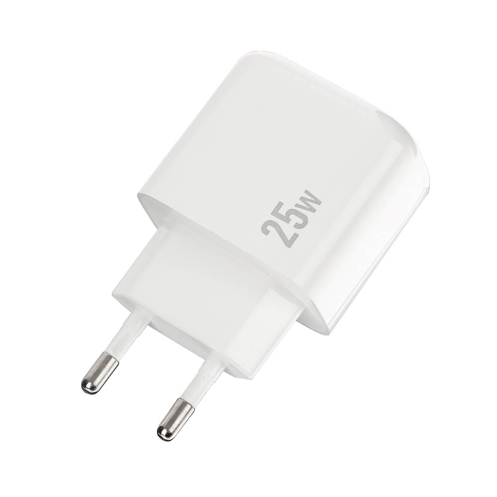 Сетевое зарядное устройство hoco. модель CS53A, USB-С 25W, цвет: белый, арт.№ 916-273