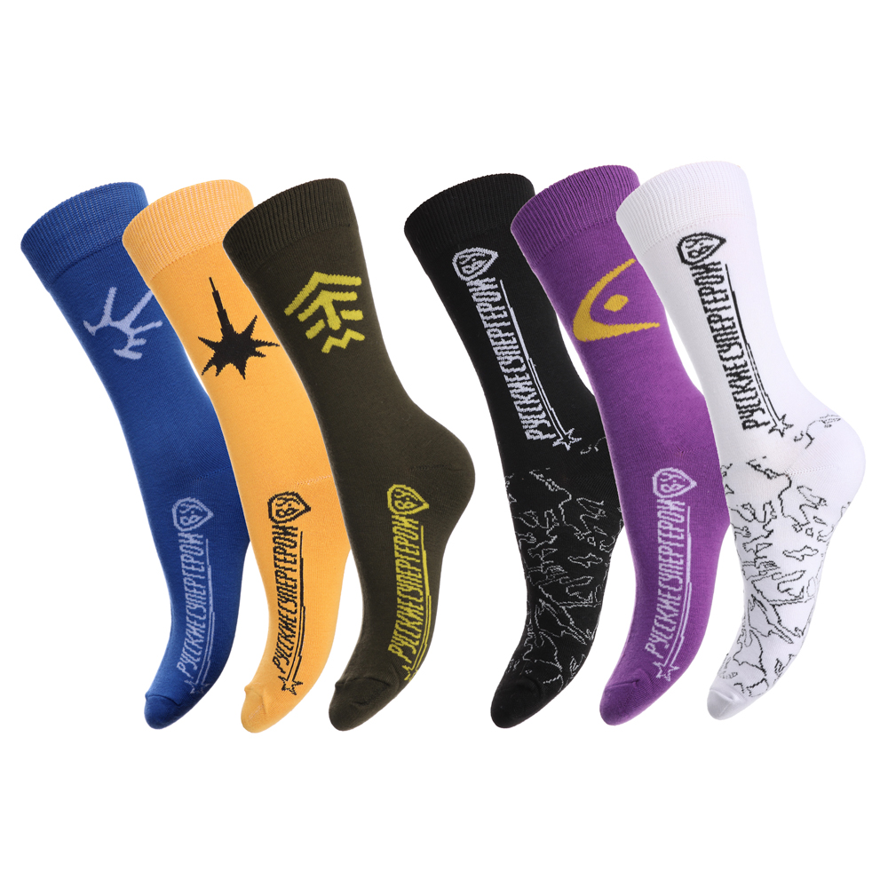 BY Русские Супергерои Носки р.27-29, 85% хлопок, 10% полиэстер, 5% спандекс, разноцветные, #32, арт.№ 019-417