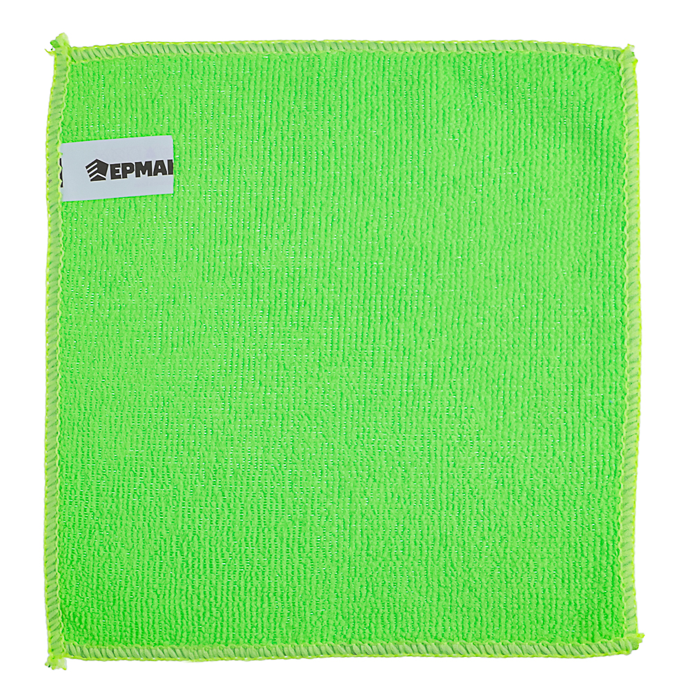 ЕРМАК Тряпки микрофибра 20x20 см, 6 шт, арт.№ 728-024