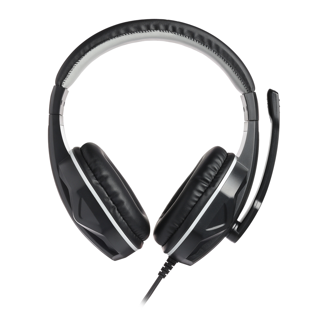 Наушники проводные с микрофоном игровые BY USB 2,2 м, арт.№ 410-079