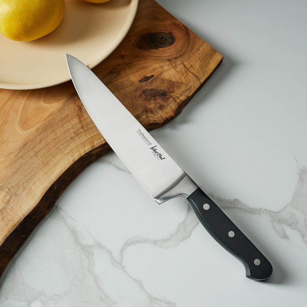 Ivlev Chef Profi Нож кухонный шеф 20см, кованый, нерж.сталь 5Cr15, арт.№ 803-383