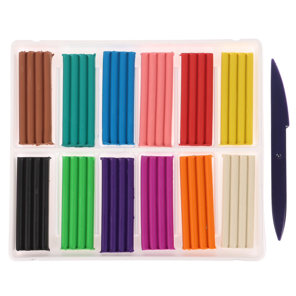 Пластилин "ZOO" 12 цв., к/к, арт.№ 239-102