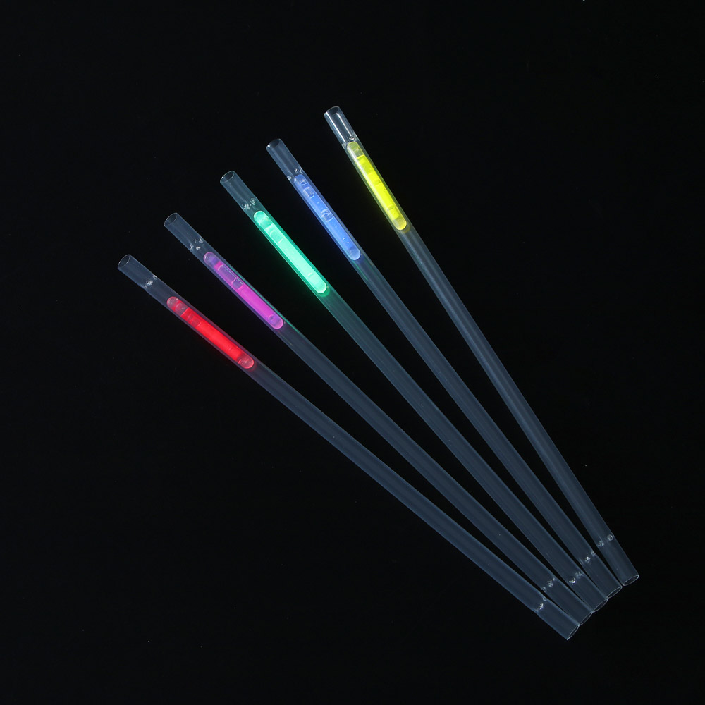 Fntastic Набор трубочек для напитков, флуоресцентные, 5шт, PE, арт.№ 854-030