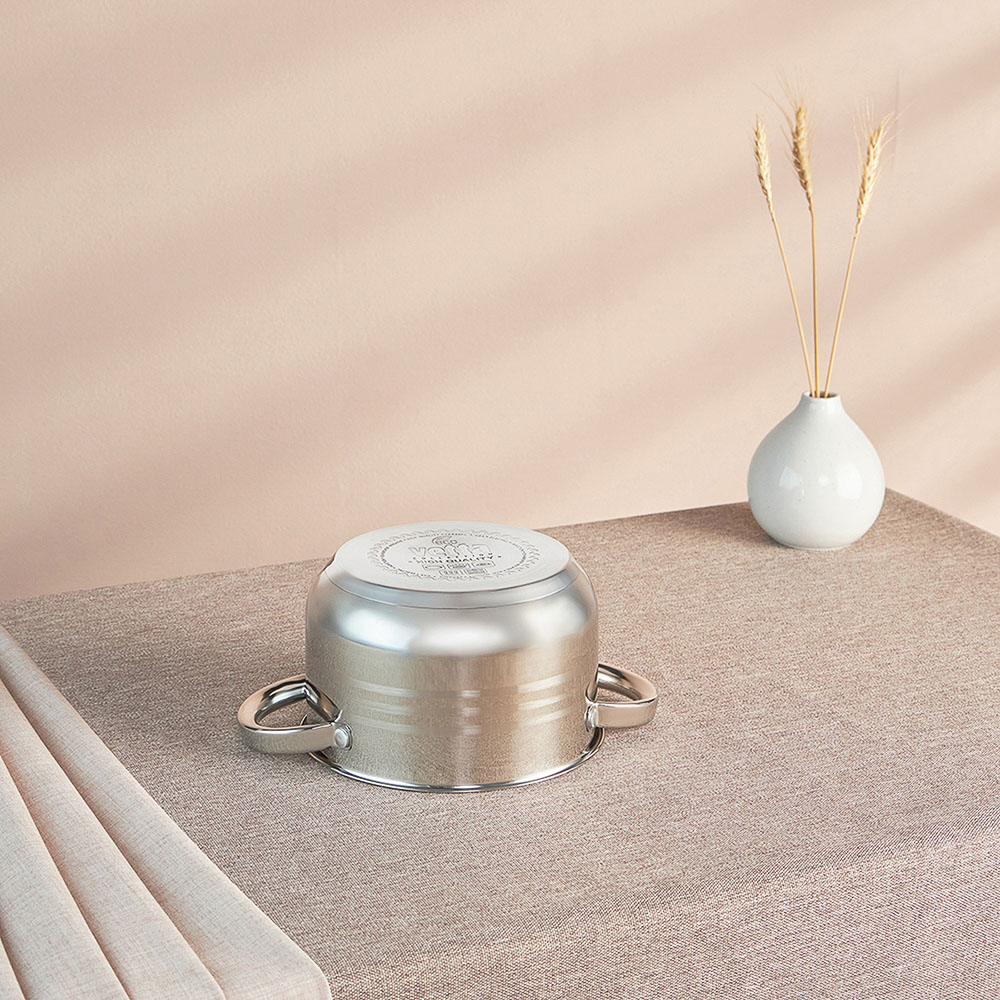 VETTA Фултон Кастрюля 20х11,5см, 2,9л, со стекл. крышкой, индукция, арт.№ 822-113