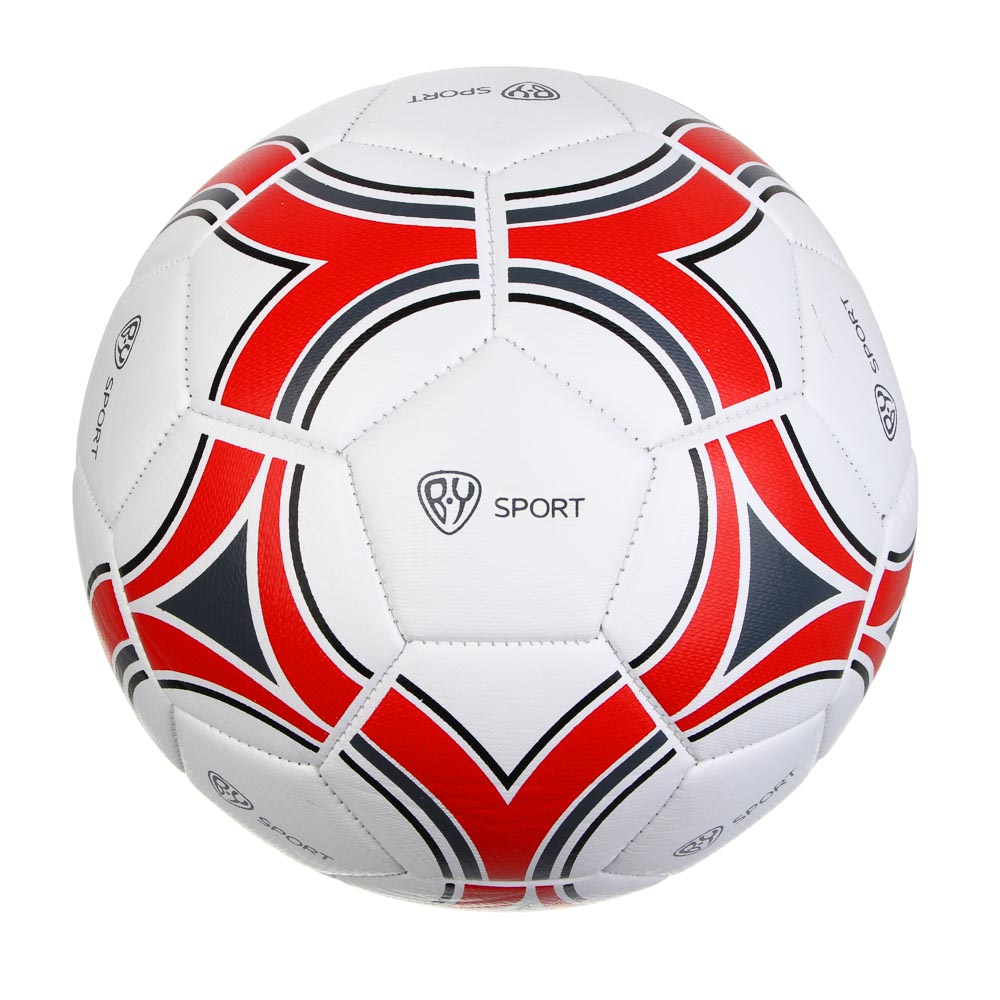 Мяч футбольный, тм BY SPORT, размер 5, 22см, 2сл, PVC 3.0мм, 340г (+-10%), арт.№ 133-218