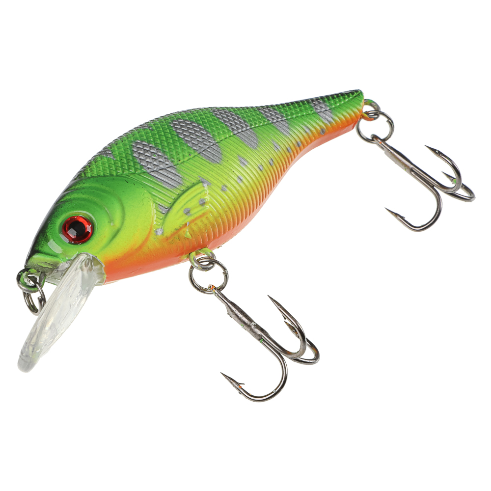 Воблер "Фэри Крэнк" тм AZOR FISHING, F, 8,8гр, 80мм, 0,0-1,5м, 5 цветов, арт.№ 144-099