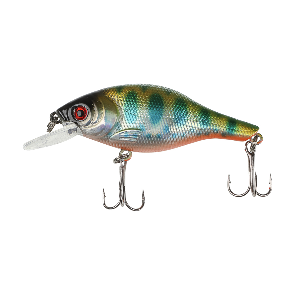 Воблер "Фэри Крэнк" тм AZOR FISHING, F, 8,8гр, 80мм, 0,0-1,5м, 5 цветов, арт.№ 144-099