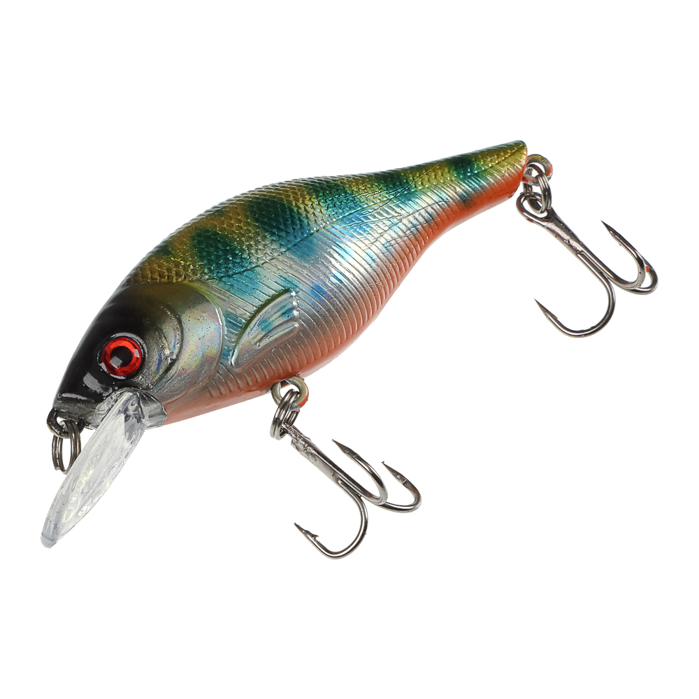 Воблер "Фэри Крэнк" тм AZOR FISHING, F, 8,8гр, 80мм, 0,0-1,5м, 5 цветов, арт.№ 144-099