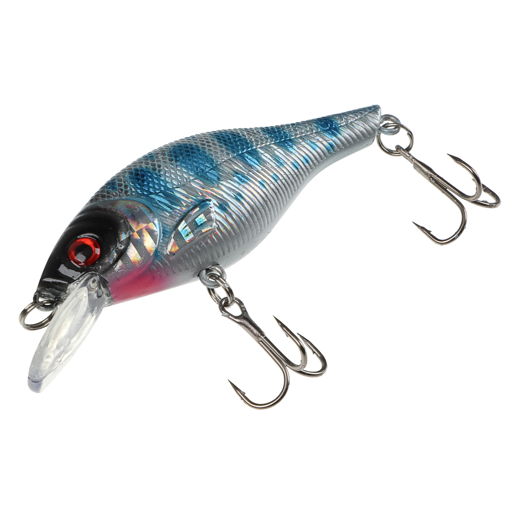 Воблер "Фэри Крэнк" тм AZOR FISHING, F, 8,8гр, 80мм, 0,0-1,5м, 5 цветов, арт.№ 144-099