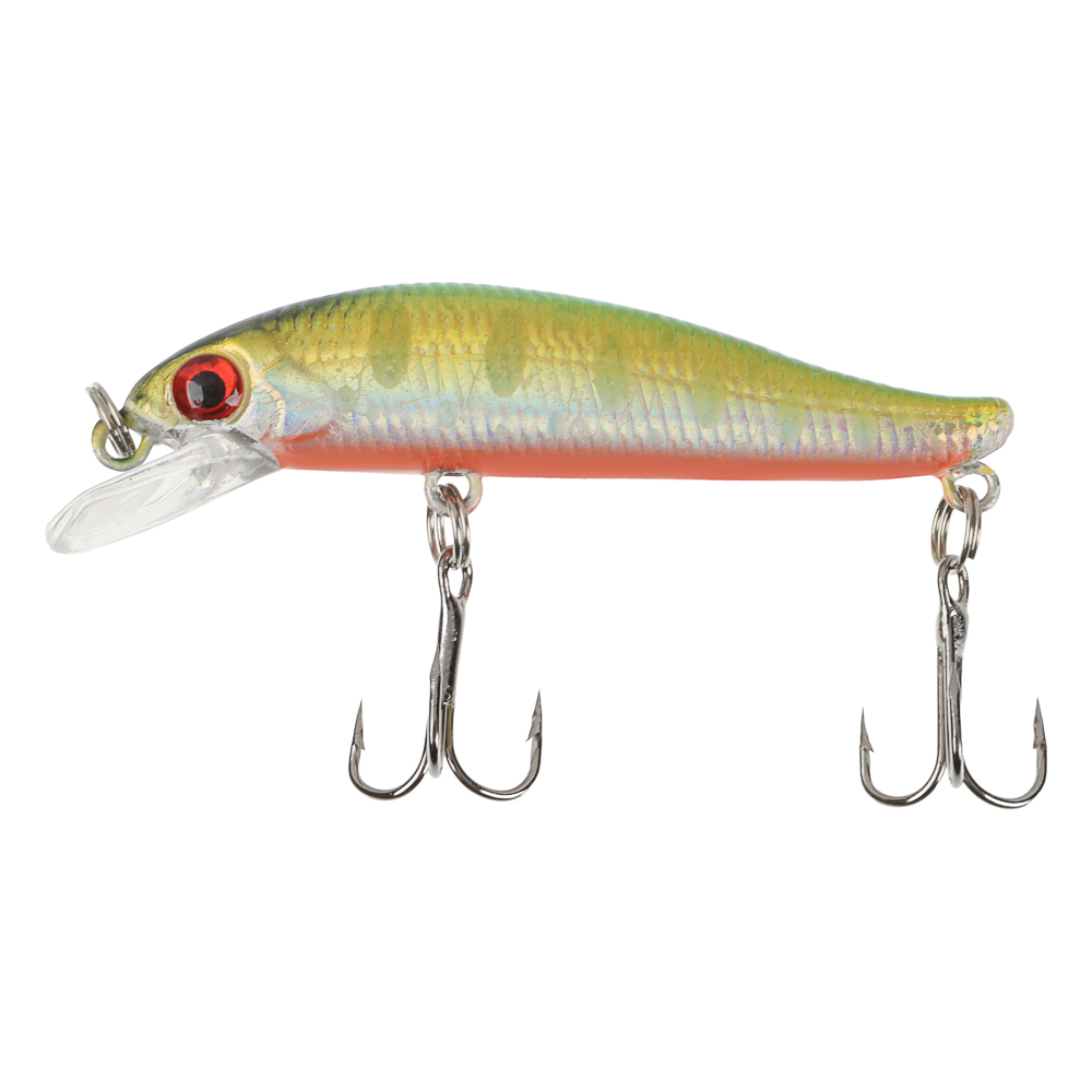 Воблер "Мини Минноу" тм AZOR FISHING, F, 4,0гр, 55мм, 0,0-0,8м, 5 цветов, арт.№ 144-098