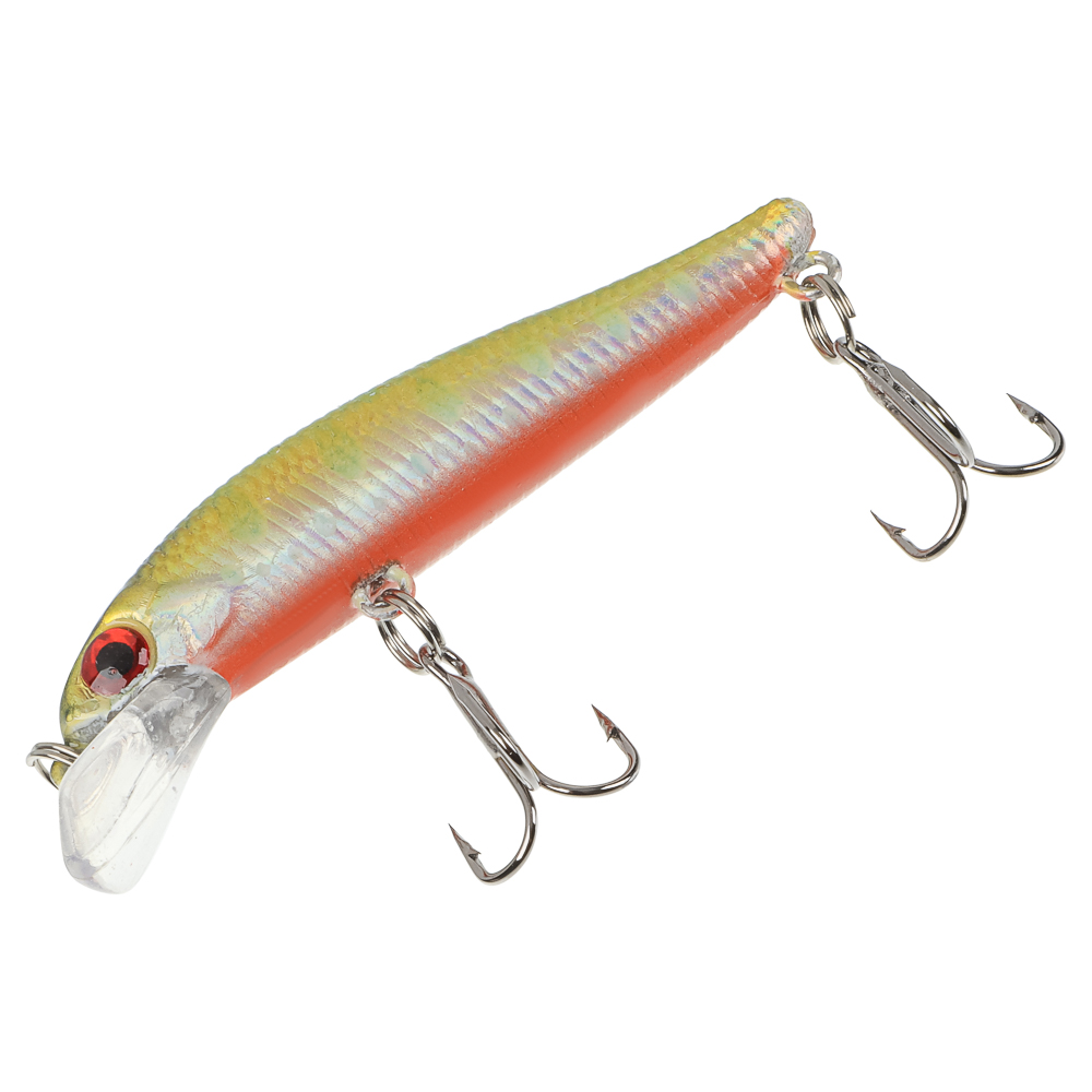 Воблер "Мини Минноу" тм AZOR FISHING, F, 4,0гр, 55мм, 0,0-0,8м, 5 цветов, арт.№ 144-098