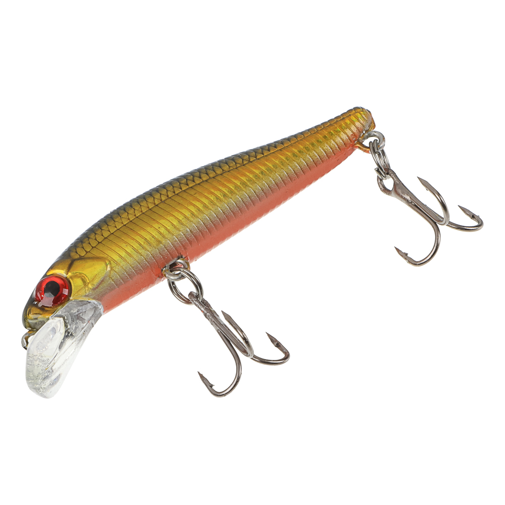 Воблер "Мини Минноу" тм AZOR FISHING, F, 4,0гр, 55мм, 0,0-0,8м, 5 цветов, арт.№ 144-098