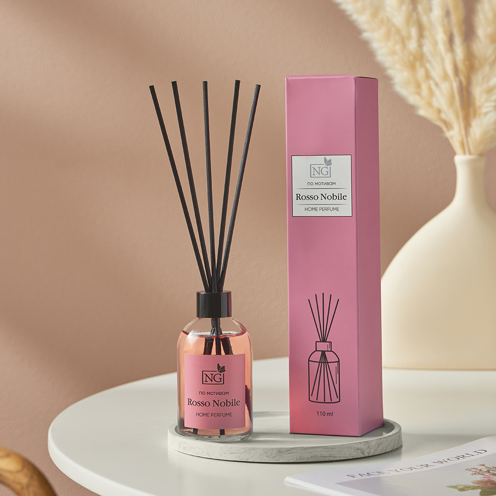 NEW GALAXY Ароматизатор диффузор Home Perfume, Rosso Nobile 110 мл, арт.№ 778-184