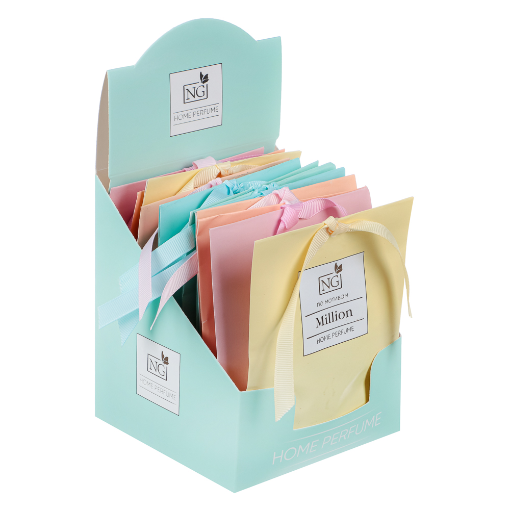 NEW GALAXY Ароматизатор Саше 20 гр,Perfume, L`mper, Tab.vanille, Light blue, Mill, J`adore, Lost Ch., арт.№ 778-185