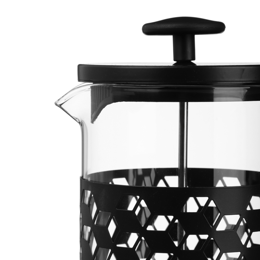 SATOSHI Монблан Френч-пресс 1000мл, стекло, нерж.сталь, арт.№ 850-272