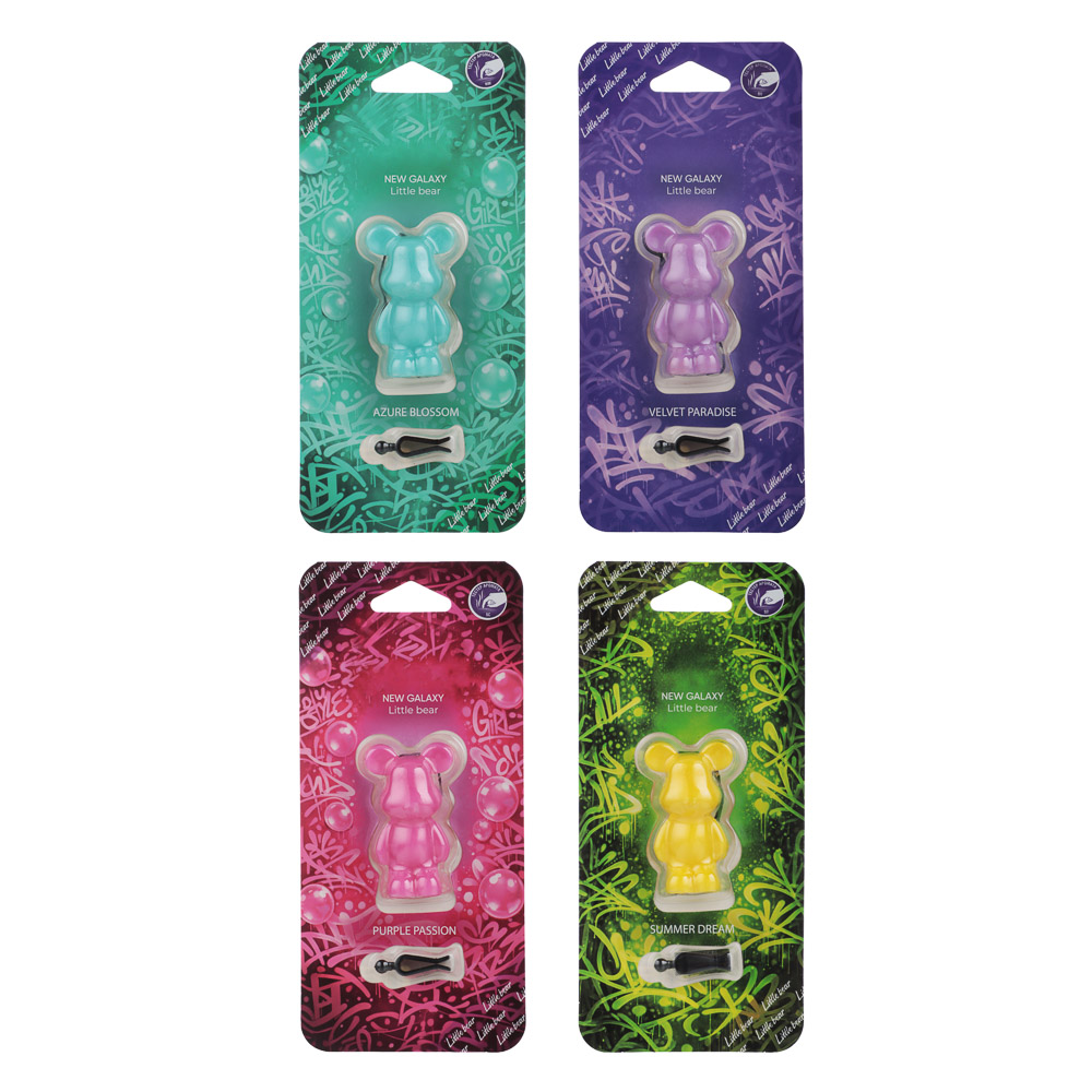 Ароматизатор в автомобиль тм NEW GALAXY Little bear, 25 гр., арт.№ 794-719