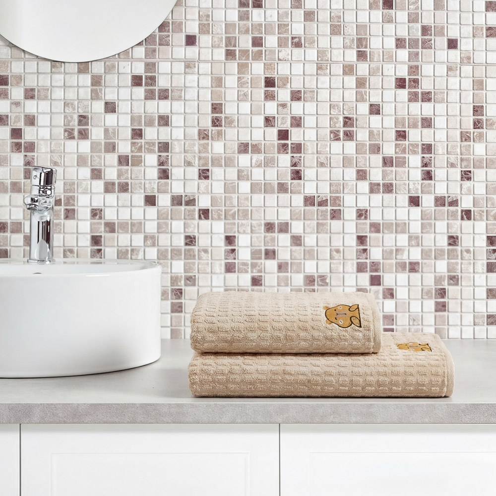 PROVANCE Капибары Полотенце супервпитывающее, 70х120см, 80% полиэстер, 20% полиамид, 280гр/м, 4 цв., арт.№ 484-216