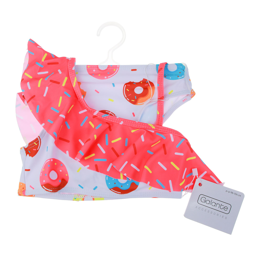 GALANTE Купальник для девочки раздельный, р. 98-104, 82% полиэстер, 18% эластан, ВЛ25-01, арт.№ 331-146