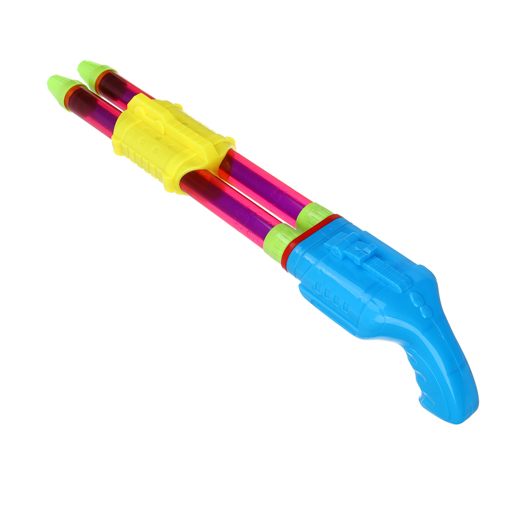 ИГРОЛЕНД Водный пистолет, 200мл, 47х11х7см, 4 дизайна, арт.№ 277-140