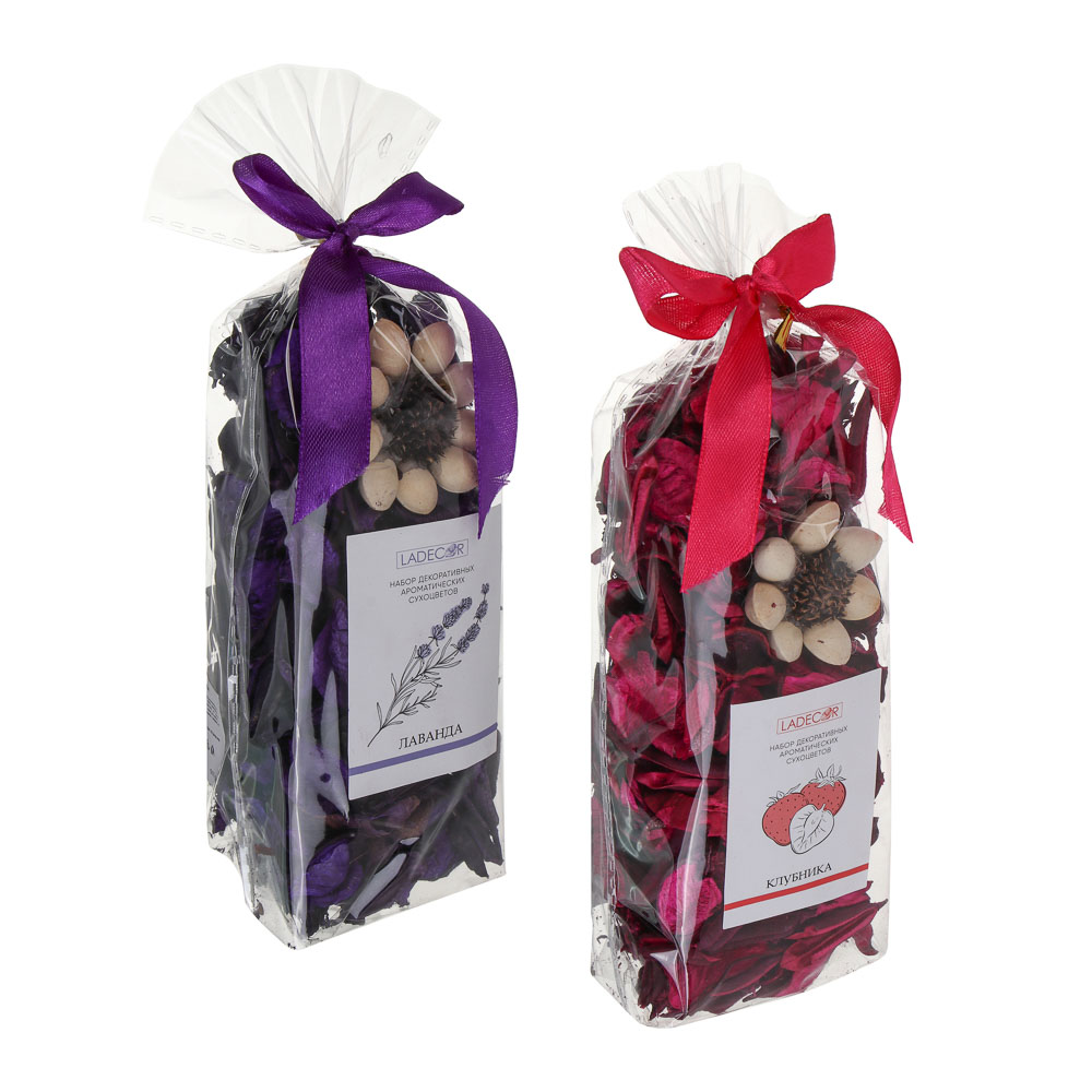 Аромасаше тм LADECOR 60 гр, пластик, хлопчатник, арт.№ 517-186