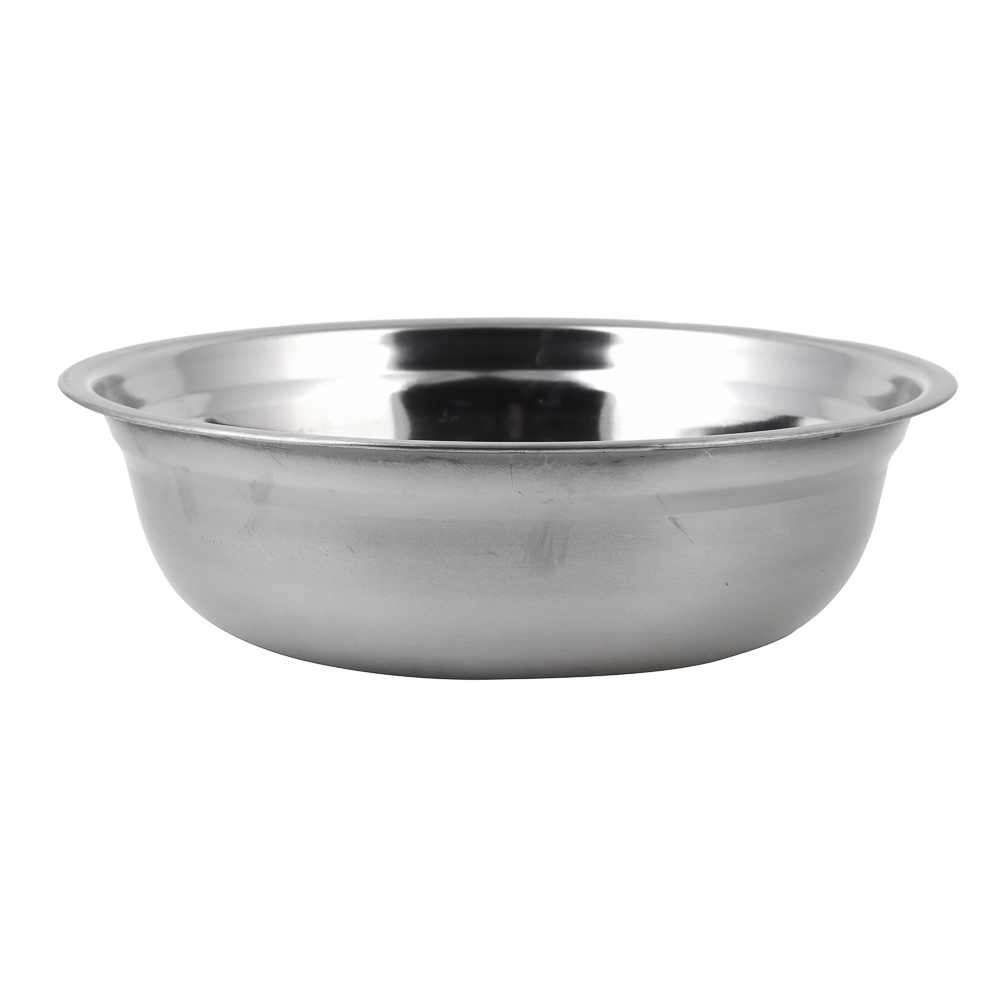 Миска походная однослойная тм РУССО ТУРИСТО, 24 см, 410-я нерж.сталь, арт.№ 123-059