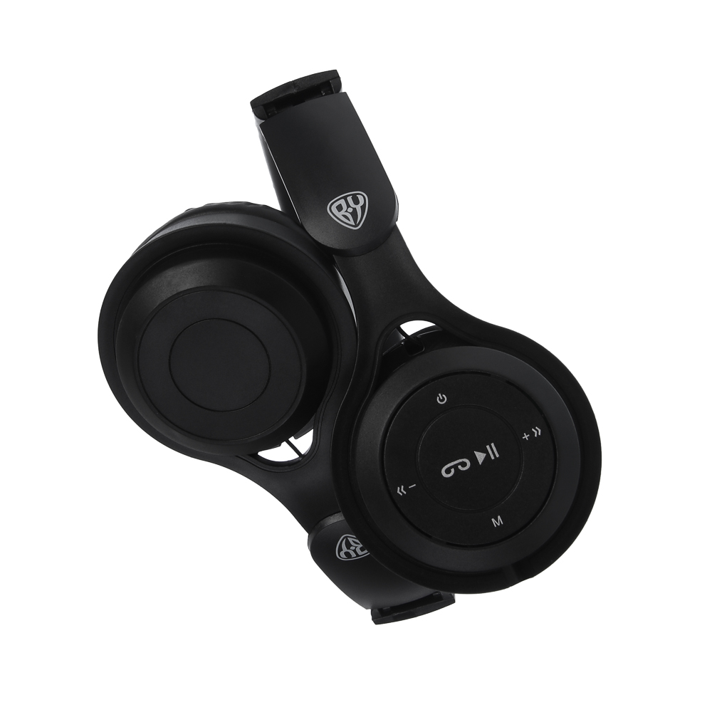 Наушники беспроводные полноразмерные BY Beatra, 250мАч, BT5.0, чёрный, арт.№ 410-299
