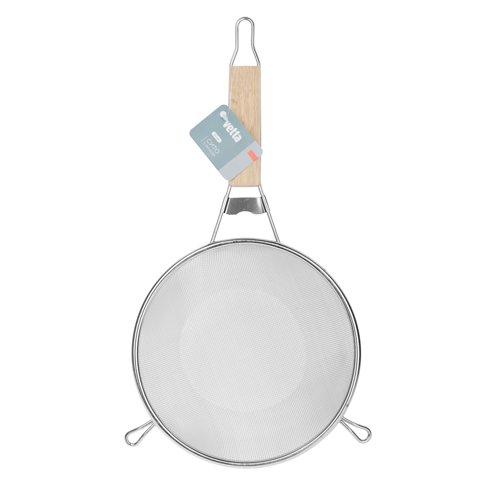 VETTA Ретро Сито с ободом и ручкой 21см, нерж.сталь, арт.№ 886-044