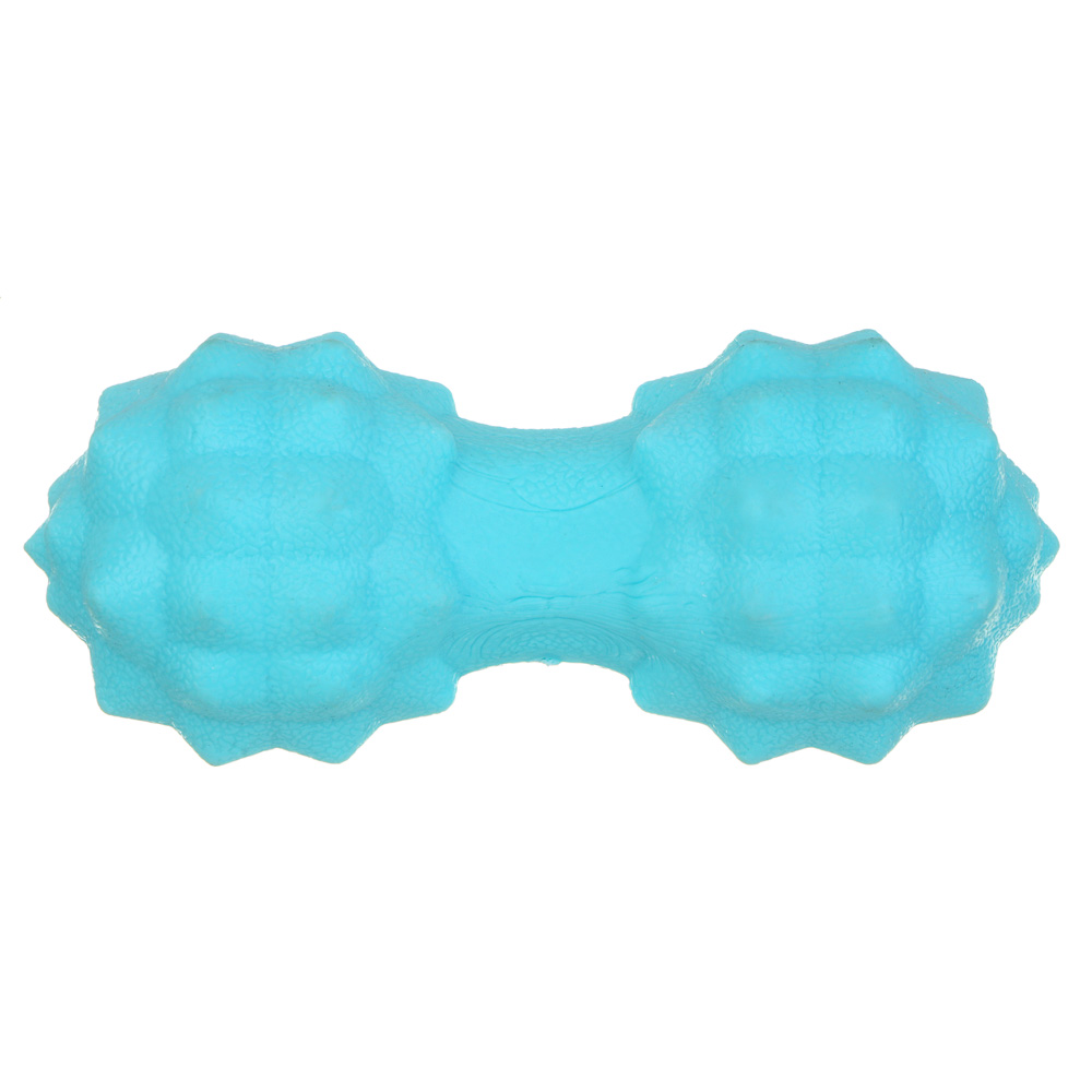 SILAPRO Мяч массажный, сдвоенный, бирюзовый, 13х5.5см, ТРЕ, арт.№ 192-034