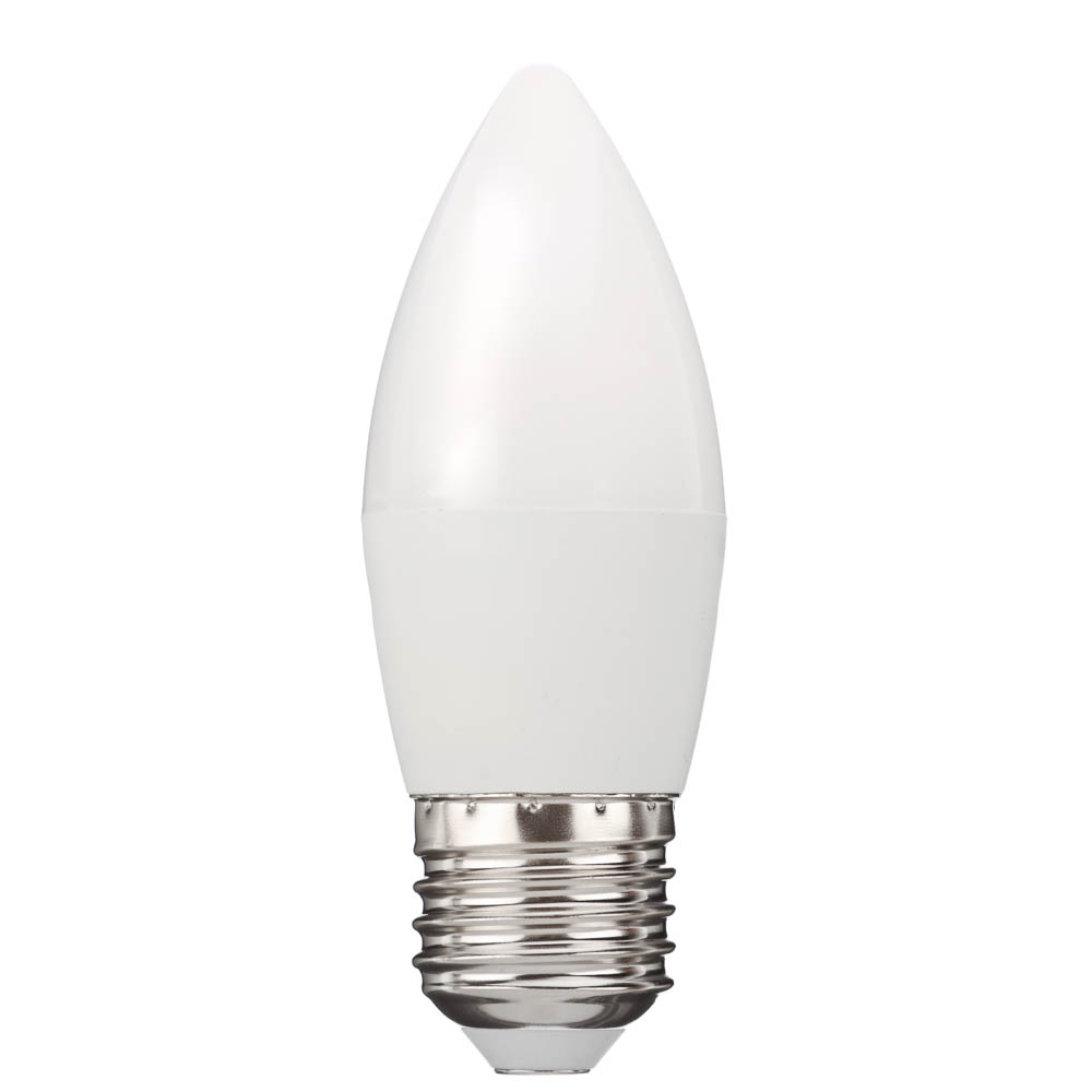 Лампа светодиодная BY свеча С37 7 Вт, Е27, 560 Лм, 4000 К, 175-265 В, Ra>80, IRF <5%, арт.№ 925-438