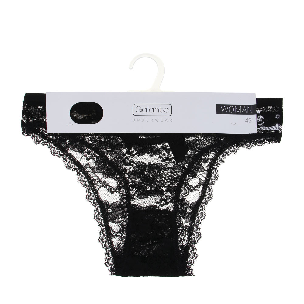 GALANTE Трусы женские с кружевом, 95%вискоза, 5%спандекс, р-ры 42-48, 2 цвета ,НБ23-14, арт.№ 331-014