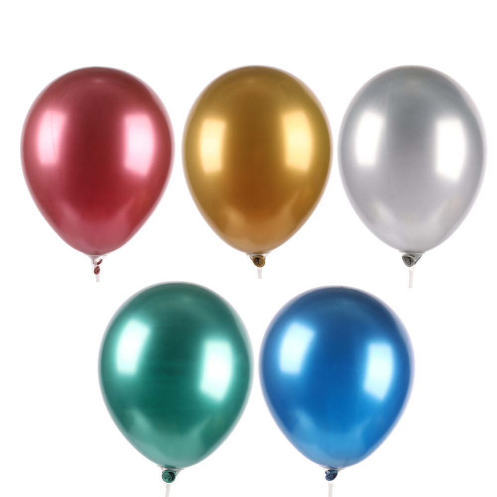 Набор шаров Хром 5шт, ТМ Веселая Затея, 30см, хром, арт.№ 518-278