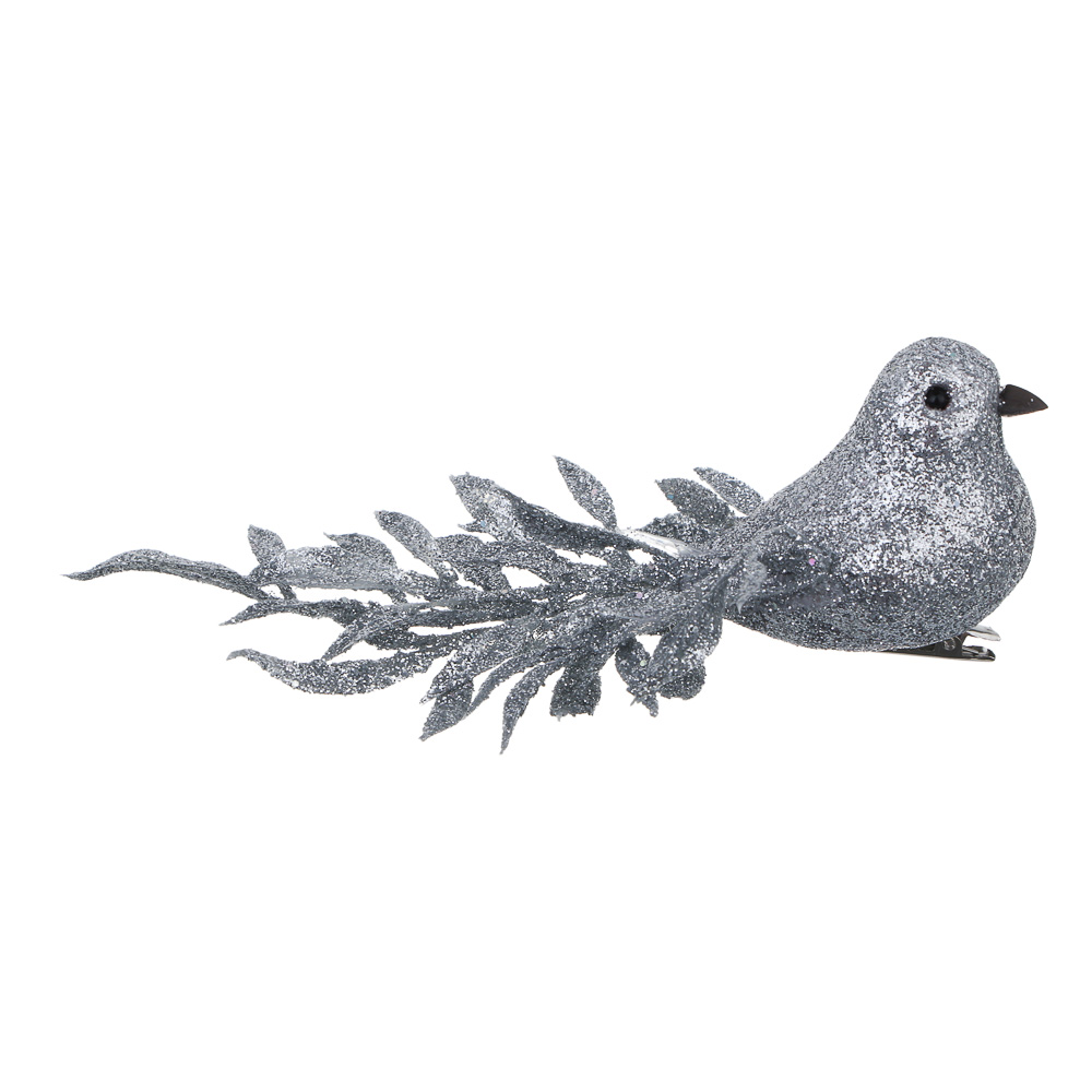 СНОУ БУМ Птицы на прищепке 2 шт, 3,2x13см, пластик, 26-534, арт.№ 397-414