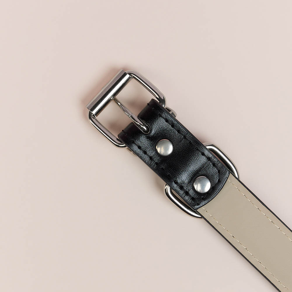 VETTA Ошейник для домашних животных, искусственная кожа, 2,5х50 см, обхват 35,5-45,5 см, арт.№ 273-352